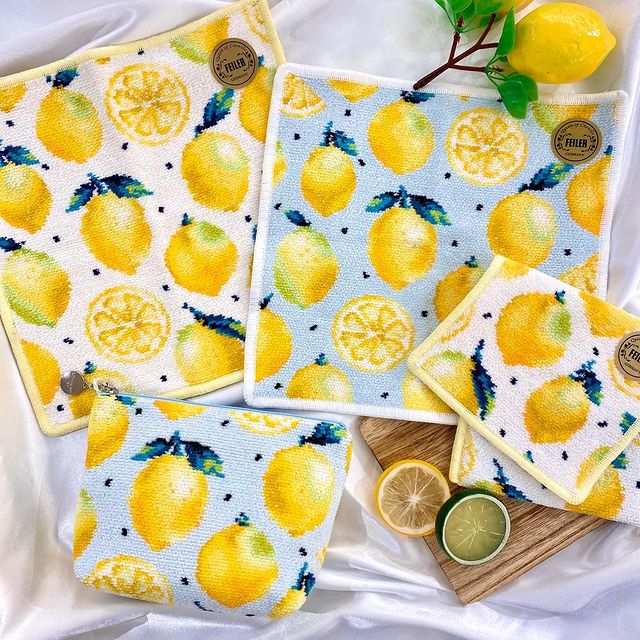 ラブラリー　バイ　フェイラー　福岡 天神 地下街 店オープン 記念 限定　レモンドット マチ付き 巾着 ラブラリー バイ フェイラー 福岡 天神 地下街 店オープン 記念 限定