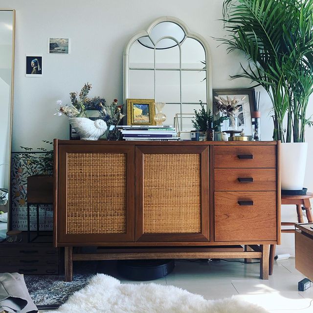 BAK101 短期展示品 unico ウニコ WICK ウィック トールキャビネット