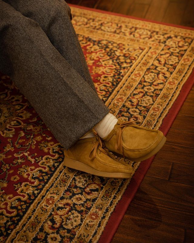 宅配便送料無料 CLARKS:ワラビーWALLABEE HAIRY SUEDE ecousarecycling.com