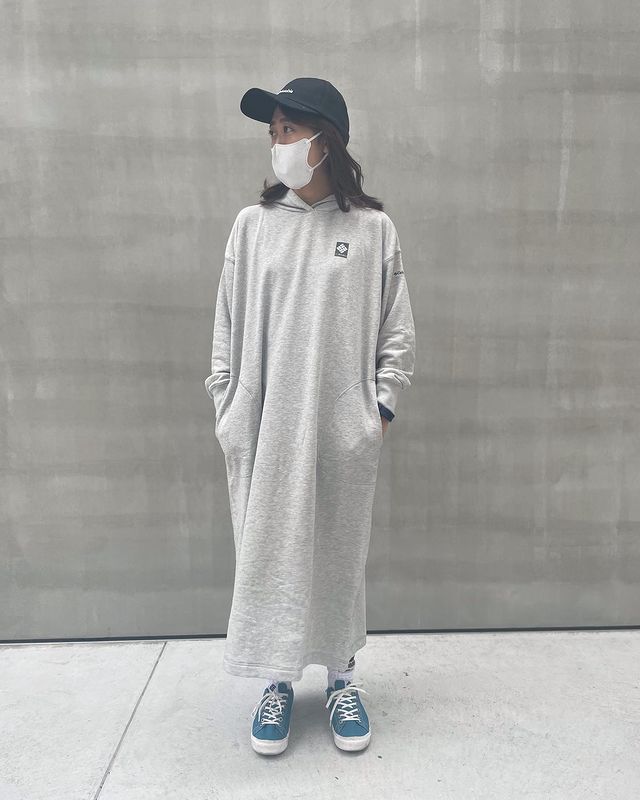 ウィメンズスウィングパークスウェットドレス(S Columbia Grey Heather): アウトレット商品以外用│コロンビア(Columbia )公式通販サイト