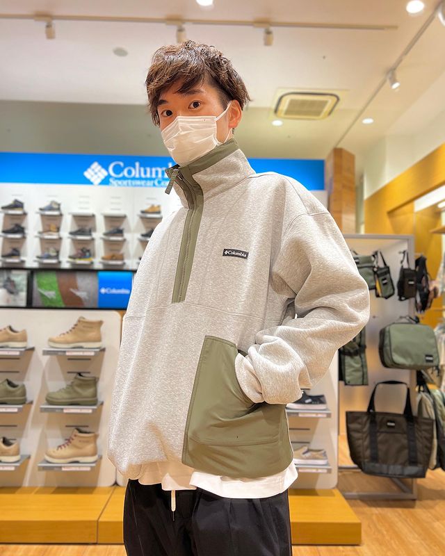 シカゴアベニュースウェットトップ(S Columbia Grey Heather): アウトレット商品以外用│コロンビア(Columbia )公式通販サイト