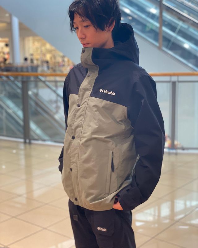 22aw Columbia デクルーズ サミット パターンド マウンテンパーカー