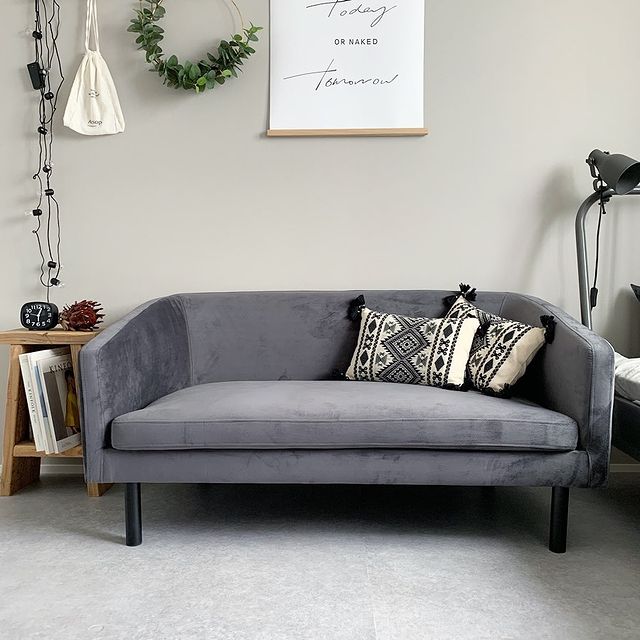 お安く譲ります】ニトリのソファ！2人がけ ホワイト はやい 