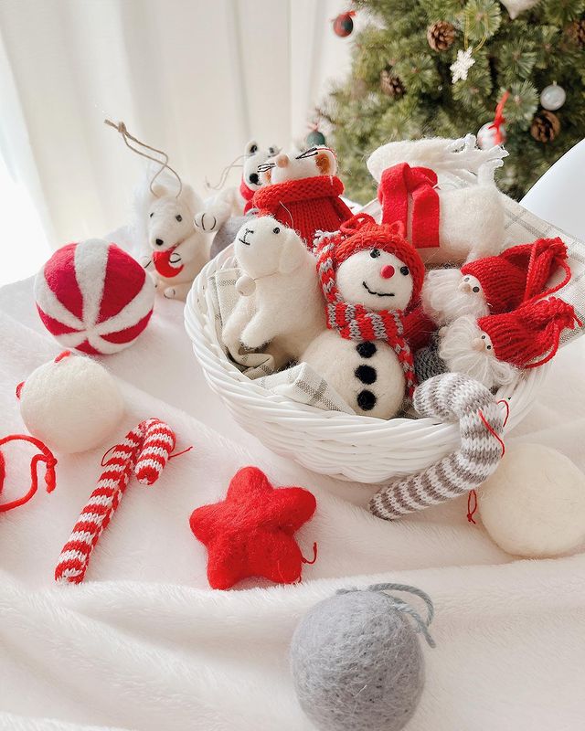 ラウンド型オーナメント♡*゜⑩ 惜しみ 