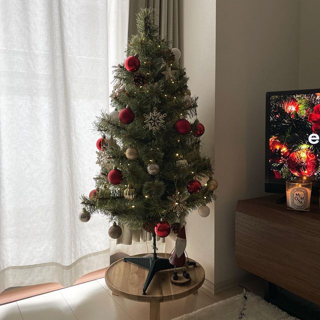 90cm] クリスマスツリー ヌードツリー オーナメント無し