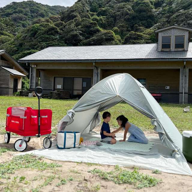 [幅240] ポップアップテント 耐水 UVカット 収納バッグ付き キャンプ アウトドア