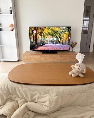 受注生産商品】木目調テレビ台 日本製 3枚扉 [幅150～180cm] | 【公式】LOWYA(ロウヤ) 家具・インテリアのオンライン通販