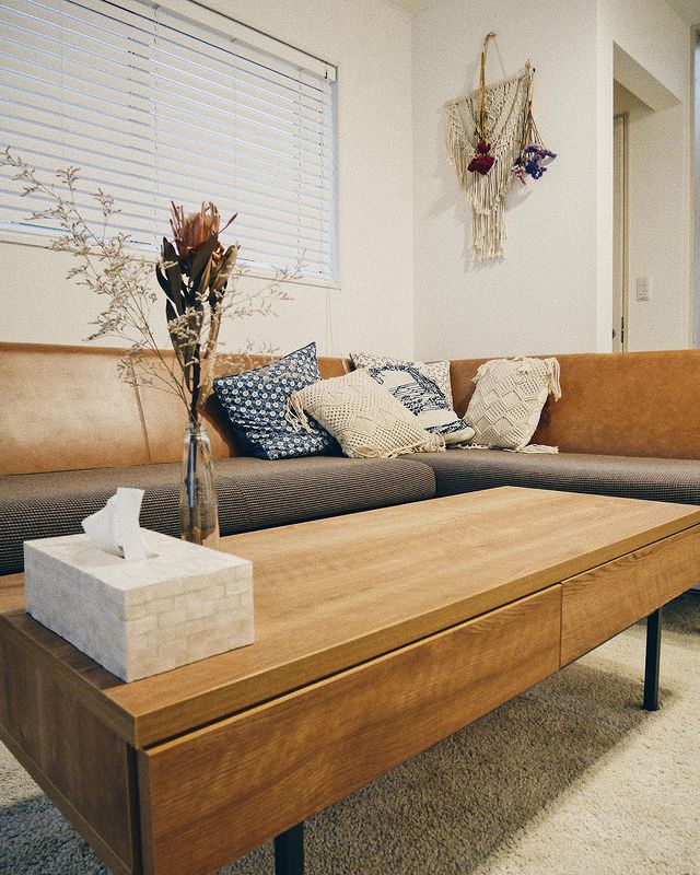 ロウヤ LOWYA ローテーブル 幅120 リビングテーブル スチール脚  