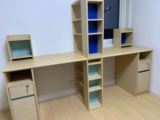 ツインデスク Amazon.co.jp: LOWYA ロウヤ 学習机 ツインデスク 勉強机 学習