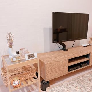 木製テレビ台(幅120cm) 収納付き ヴィンテージ調 | 【公式