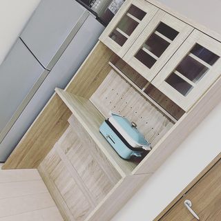 ウォルシュ / 食器棚 (幅60/90) | ゴミ箱収納付き 選べる2サイズ