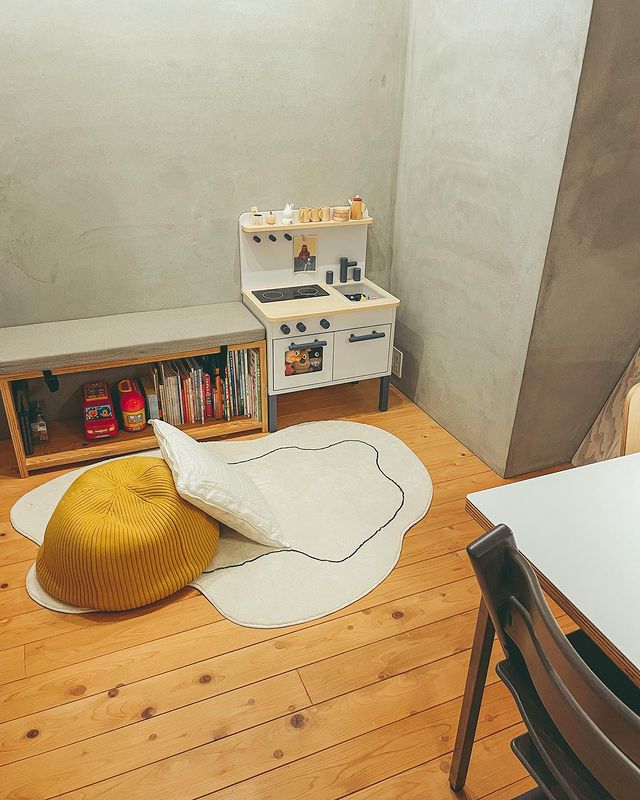 大人気】ままごとセット 木製でお子様の知育玩具にも使える(ネイビー