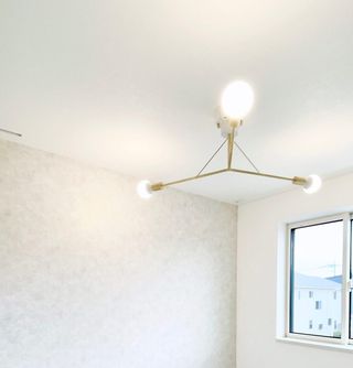 おしゃれなシーリングスポットライト ゴールド 大理石柄 [3灯