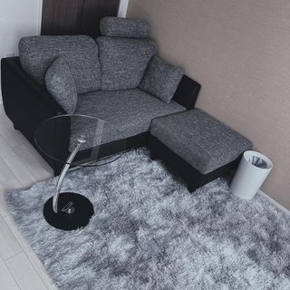 受け渡し者決定しましたLOWYA 2人掛けカウチソファ ハイバックソファ[幅130] ベルベット調2人掛けカウチソファ ハイバックソファ | 【公式】LOWYA