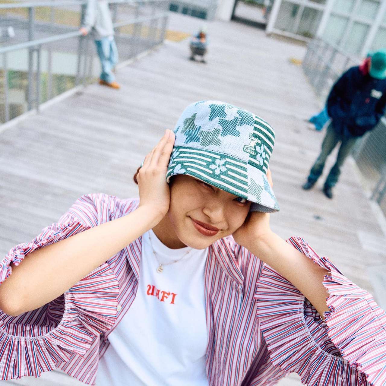 KANGOL】カンゴール ピンク バケットハット-connectedremag.com