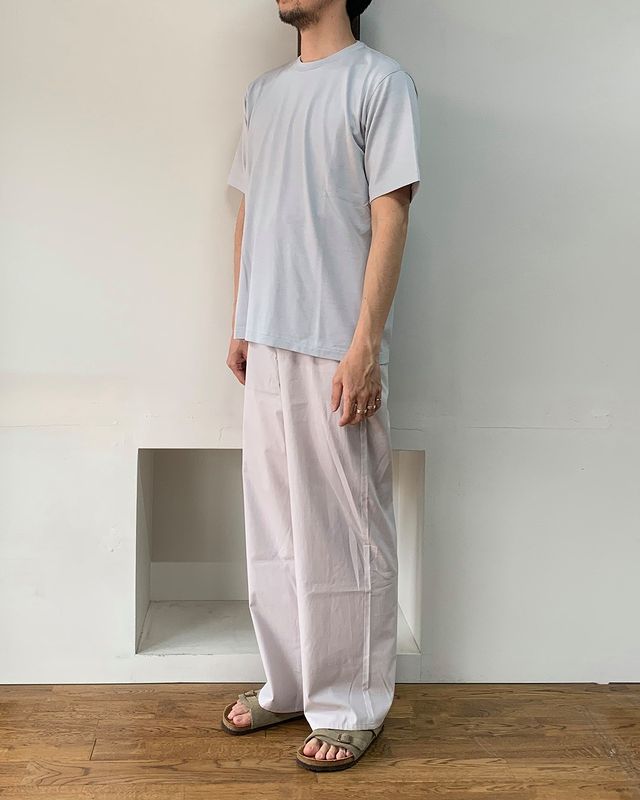 値下中】WASHED FINX TWILL EASY WIDE PANTS の最新トレンド