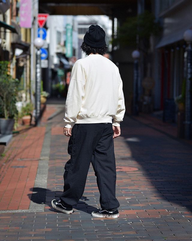 comoli ウールニータックパンツ 22ss