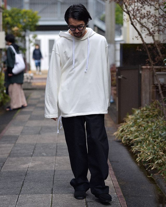 AURALEE CHINO BELTED PANTS BLACK 3ブラック - チノパン