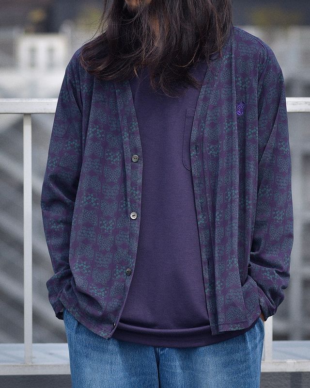 Needles V Neck Cardigan - Poly Meshニードルス - 通販 - csa.sakura