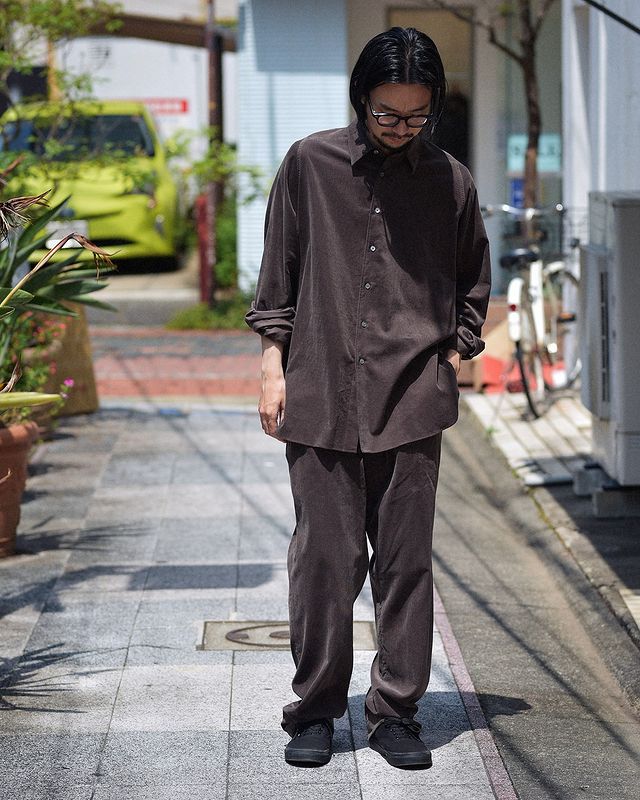 アウトレット 美品 23ss AURALEE FINX CORDUROY PANTS size4 | alamiah