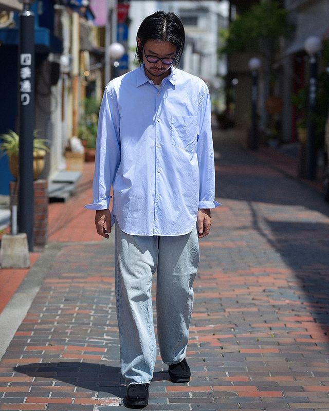 22aw COMOLI ブリーチデニム5Pパンツ size3 smcint.com