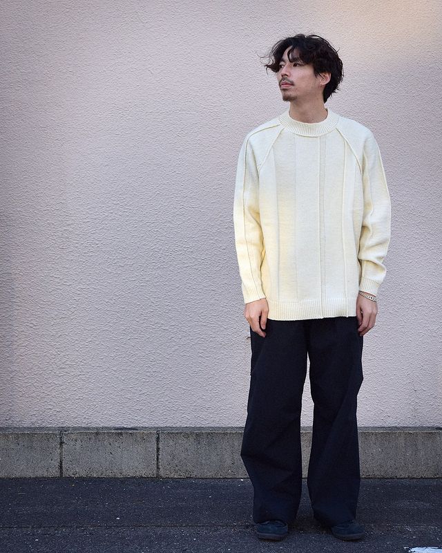 日本在庫あり issuethings type33 cotton wool knit - habsatransport.nl