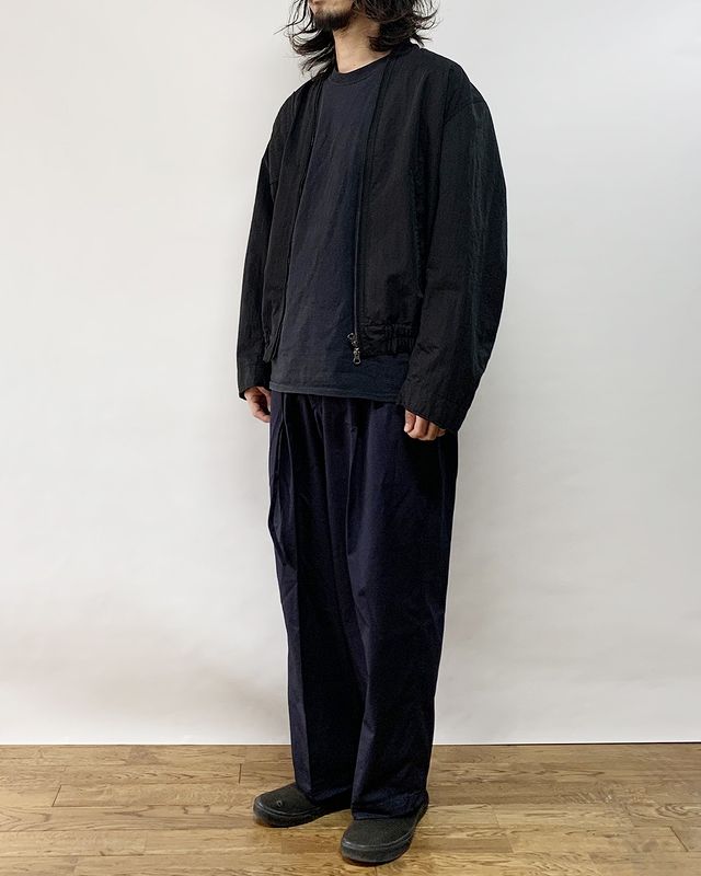 ESSAY / エッセイ | P-3 SHIN HAKAMA SLACKS - Navy | 通販 - 正規取扱