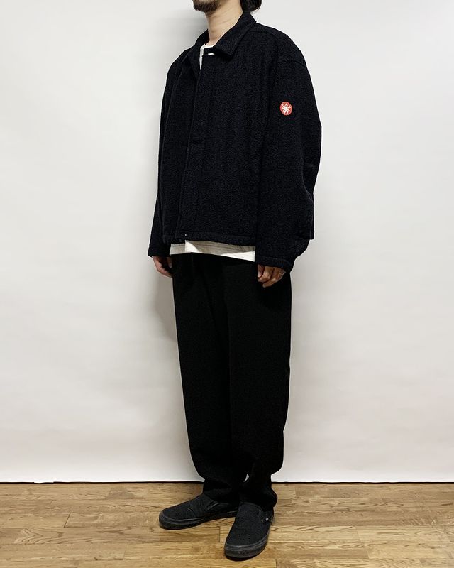 c.e cavempt WOOL BUTTON COLLARED JACKET - ブルゾン