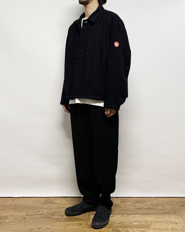 ブルゾン c.e cavempt WOOL BUTTON COLLARED JACKET bwnHB ...