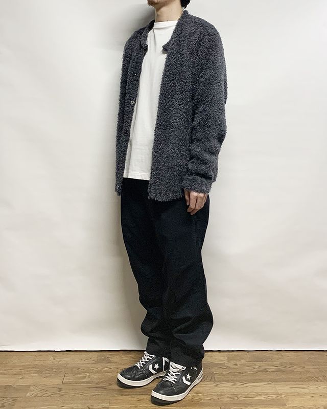 人気No.1】 URU ウル CREW NECK KNIT CARDIGAN californiabonsai.com