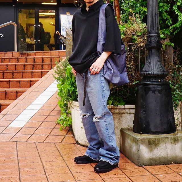 Damage Flare Denim Pants | DAIRIKU(ダイリク) / パンツ デニムパンツ ...