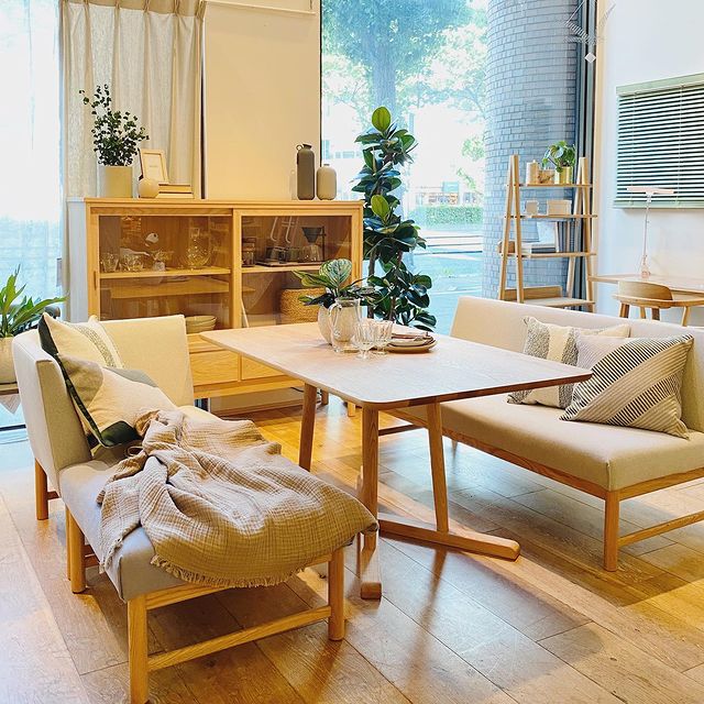 ACTUS THYME ソファダイニング②ソファベンチ ACTUS THYME