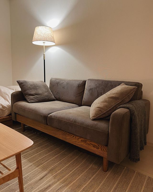 フリート 2人掛け ソファ コーデュロイ Lionbark 大型商品 コーデュロイ Lionbark 二人掛けソファ Crash Gate クラッシュゲート 公式通販サイト ソファ テーブルなどの家具 インテリア