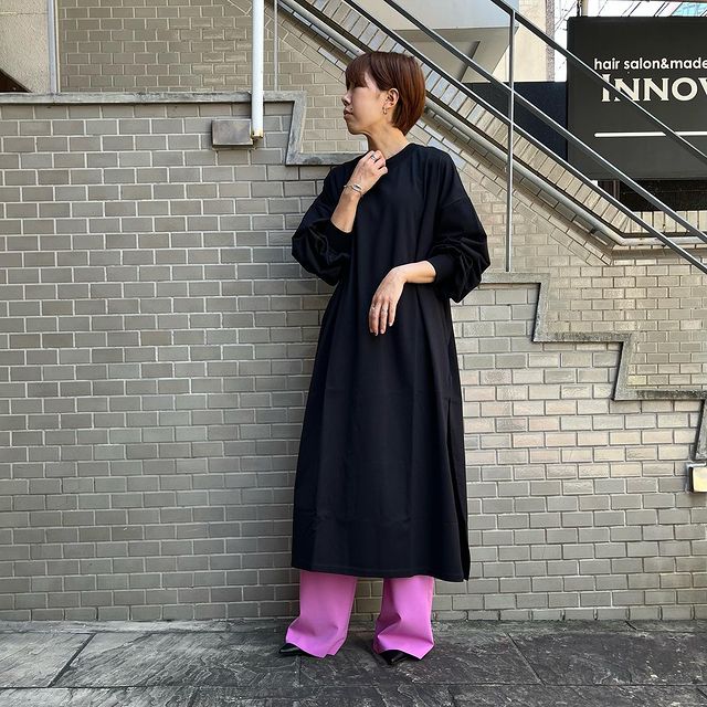 HYKE - 価格25300円 HYKE STRC WIDE パンツ ワイドパンツ ハイク。の+