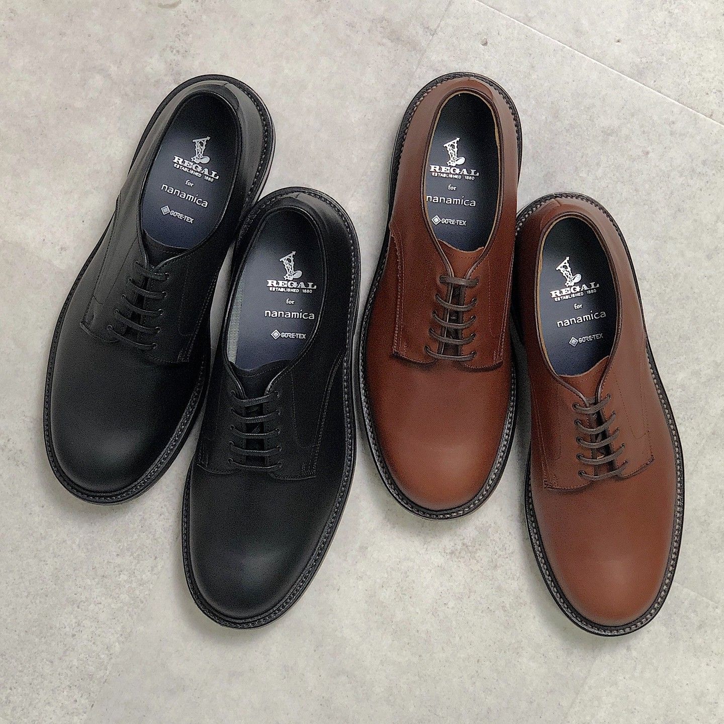 大きな割引大きな割引GORE-TEX PlainToe Shoes Nanamica × REGAL