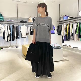 国産原料100% ENFOLD SOLID-WAVE SKIRT - 通販 - livethrivewellness.com