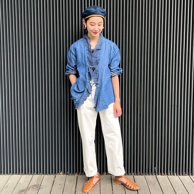 36%割引グレイ系,M大人気新作 45R 45rpmインドリネンのカットワーク ...