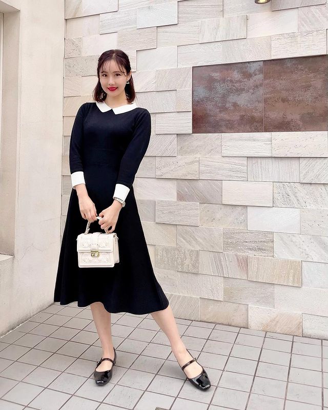 ニットワンピース グレー 灰色 秋 冬 ロング丈 襟付きニットワンピース W ニット セーター Site Oabap Org Br