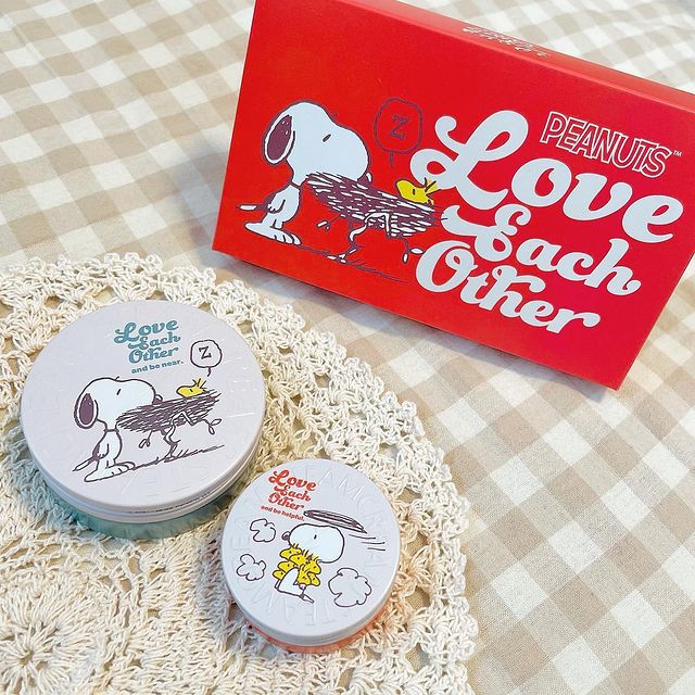 ピーナッツデザインセット ラブ イーチ アザー スチームクリーム限定デザイン