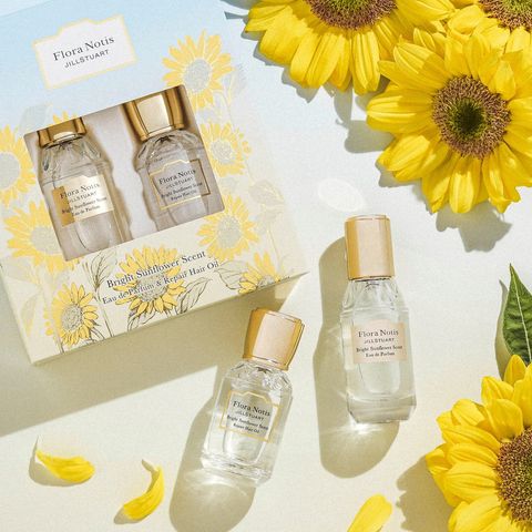 ブライトサンフラワー オードパルファン ＆ リペアヘアオイル: FloraNotis