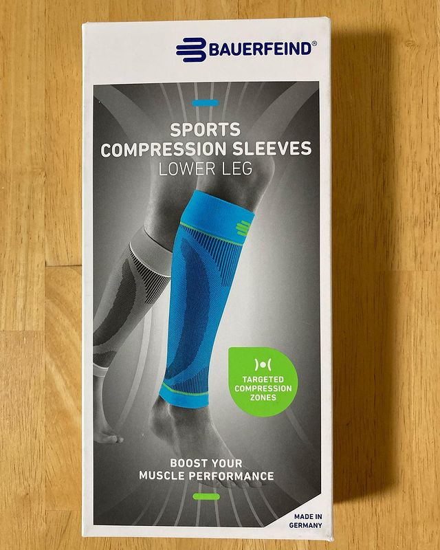 Bauerfeind(バウアーファインド）SPORTS COMPRESSION LOWER 圧縮効果でふくらはぎをサポート、通気性がよく動き