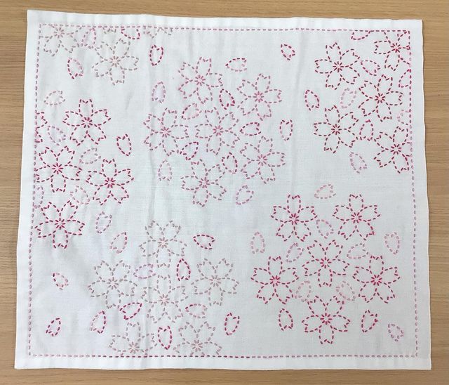ホビーラホビーレ 刺し子のクロス 未開封品