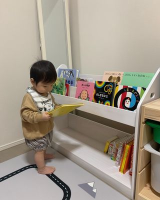 幅70cm 現役ママが考えた絵本ラック 完成品 3段 絵本棚 公式 タンスのゲン本店 家具 寝具のネット通販