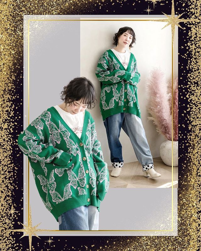 123731：蝶花総柄プルオーバーの通販-ScoLar