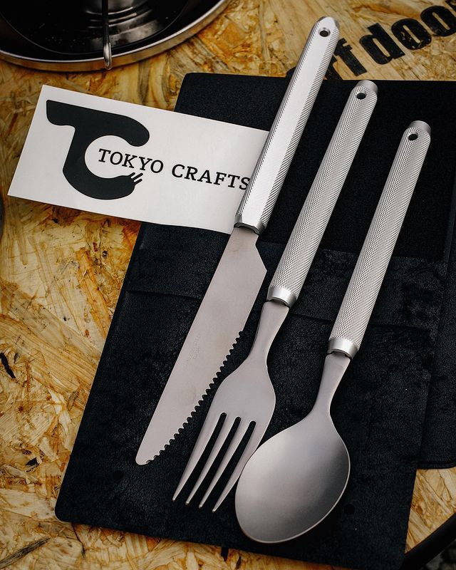 58%OFF!】 東京クラフト TOKYO CRAFTS 職器シリーズ箸 シルバー 折り畳み カトラリー 軽量 アルミ合金 日本製 キャンプ アウトドア  登山