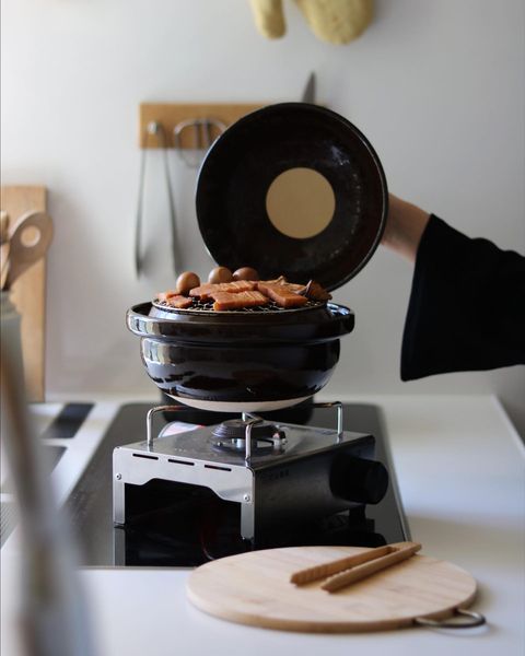 長谷園】伊賀焼窯元 いぶしぎん 小 燻製土鍋 | itomani（いとまに