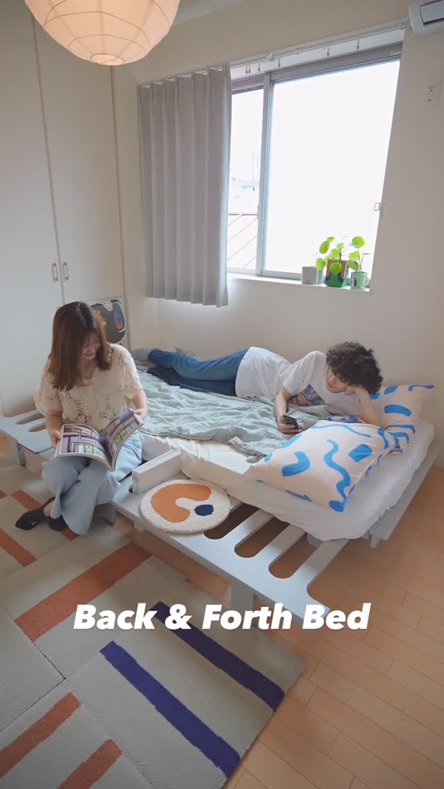 good eighty% | Back & Forth ベッド グレー｜【公式】ACTUS online