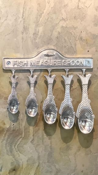 DULTON ONLINE SHOP | ALUMINUM FISH MEASURING SPOON SET: キッチン/ダイニング