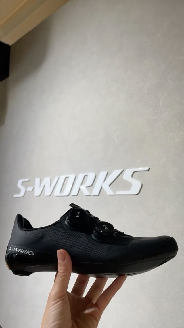 s-works7 ROAD SHOE ブラック EU38.5（24.75cm) - アクセサリー