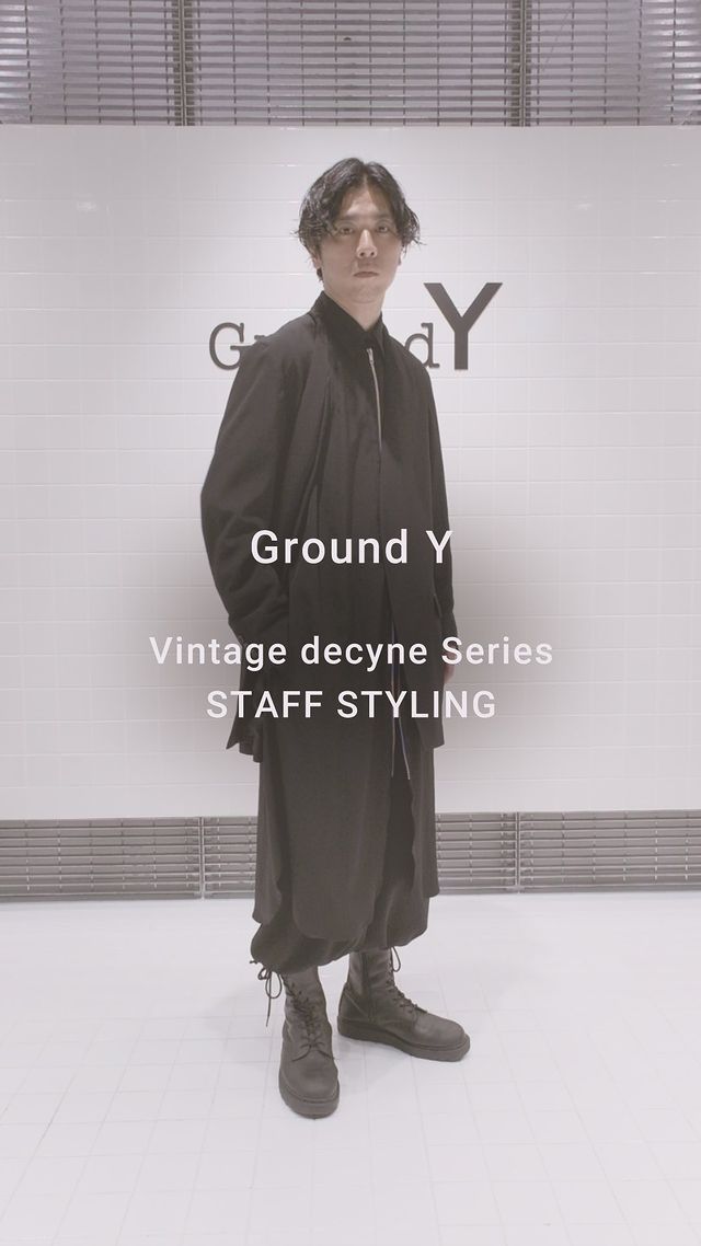 T/A Vintage Decyne Easy Balloon Pants(M Black): Ground Y｜THE SHOP